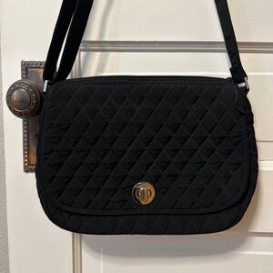 Vera Bradley Black Quilted handbag